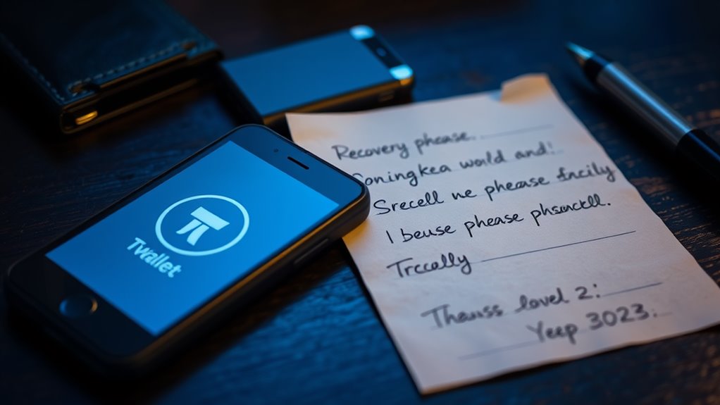 restoring trust wallet access