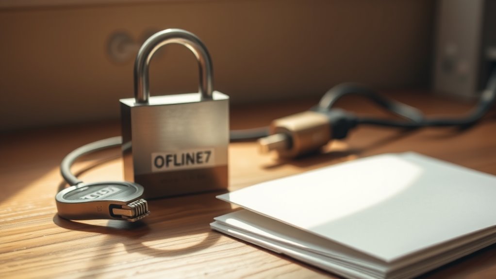secure offline cryptocurrency storage