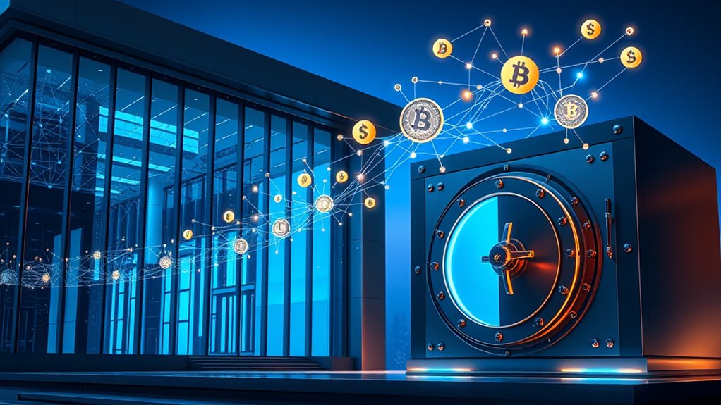 banks adopting public blockchain