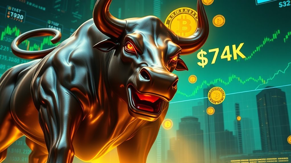 bitcoin approaches 82k resistance