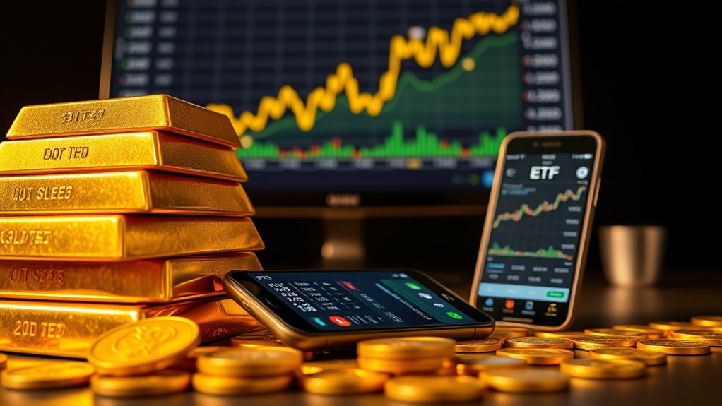 march gold etf inflows